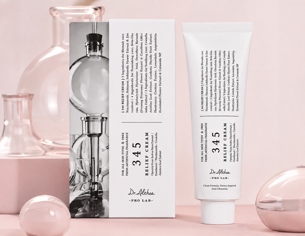 Dr. Althea 345 Relief Cream | Crema Calmante e Iluminadora Coreana